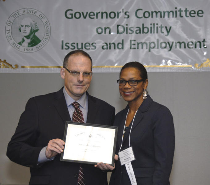 Karen Lee at Gov. Awards Karen Lee at Gov. Awards